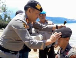Pembaretan 32 Bintara, Kapolres Konut Harap Personel Tingkatkan Pengabdian Masyarakat