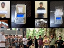 Polisi Amankan Dua Terduga Pengedar Sabu di Lambandia
