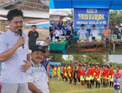 Abdul Azis Buka Turnamen Sepak Bola Usia Dini, Potensi Atlet Muda Diharap Meningkat