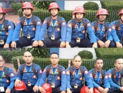 Tiba di Cilacas, 13 Personel Damkar Konut Siap Jalani Pelatihan