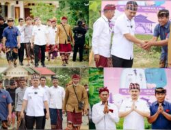 Plt Bupati Koltim Letakkan Batu Pertama Balai Sabha Agung Umat Hindu di Putemata