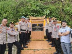 Kapolres Bersama Bhayangkari Konut Tinjau Pos Perbatasan Sultra-Sulteng