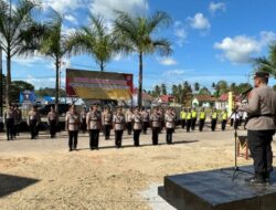 Sejumlah Pejabat Polres Koltim Dimutasi
