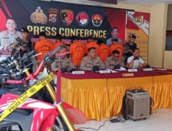 Polres Koltim Ungkap Enam Pelaku Sindikat Curanmor