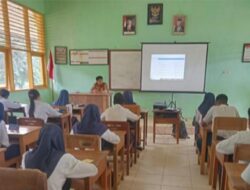 Pelaksanaan UNBK Tingkat SMP di Konut Berjalan Lancar, Jaringan Internet Stabil