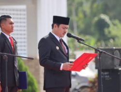 Plt Bupati Koltim Bacakan Amanat Presiden saat Upacara Hari Lahir Pancasila