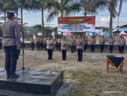 Kapolres Koltim Lantik Sejumlah Pejabat Utama