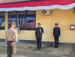 Polres Koltim Gelar Upacara HUT Ke-78 RI