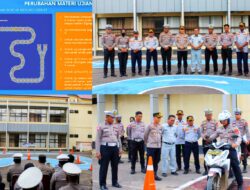 Wakapolres Konut Resmikan Lintasan Baru Ujian Praktek SIM