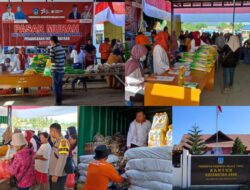 Pemkab Koltim Gelar Pasar Murah di Aere, Warga Ucap Terima Kasih