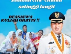Implementasikan Amanat UUD 1945, Ruksamin Merdekakan Pelajar Melalui Beasiswa