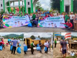 DLH Konut Bersama Masyarakat Kelurahan Wanggudu Gelar Hari Bersih-bersih Sedunia
