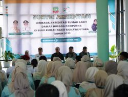 Ruksamin Sambut Baik Tim Reakreditasi Lakukan Survei di BLUD RS Konut