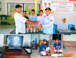 Belum Setahun Memimpin, Kades Wunduhaka Rampungkan Berbagai Program