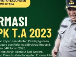 Kuota PPPK Konut Tahun 2023 Terbesar Se-Sultra