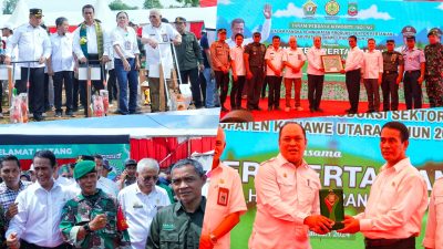 Menteri Pertanian Gelar Penanaman Jagung hingga Salurkan Bantuan di Konut