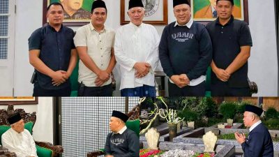Bupati Konut Silaturahmi ke Ketua PWNU Jawa Timur dan Ziarah ke Makam Pendiri NU