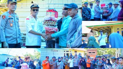 Pemkab Konut Serahkan Bantuan Kepada Masyarakat Terdampak Banjir di Tiga Kecamatan