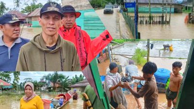 Debit Air Capai 2 Meter, Banjir Kembali Terjang Sejumlah Lokasi di Kecamatan Asera 