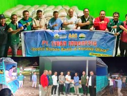 PT Tiran Indonesia Donasi 10 Ton Beras untuk Korban Banjir Konawe Utara