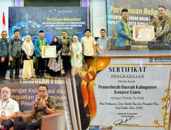 Pemkab Konut Diganjar Penghargaan Pembayaran Iuran BPJS Terbaik 2023