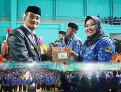 Wabup Konawe Utara Serahkan SK kepada 1.697 PNS dan PPPK Formasi Tahun 2021-2023