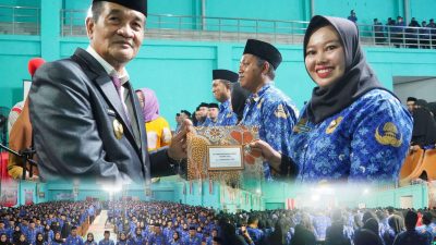 Wabup Konawe Utara Serahkan SK kepada 1.697 PNS dan PPPK Formasi Tahun 2021-2023
