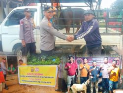 Kapolres Konut Puji Aksi Polsek Wiwirano Gelar Baksos Jelang Hari Bhayangkara