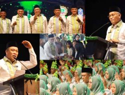 Bupati Konut Lantunkan Ayat Suci Al Qur’an Bersama 500 Santri Pembukaan MTQ XXX Sultra 2024