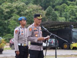 Kapolres Konut Pimpin Sertijab Wakapolres serta Kukuhkan Pejabat Kasiwas