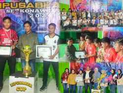 Penutupan Lipusabea Cup di Oheo, Pemkab Konut Harap Bidang Olahraga Terus Maju