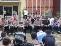 Jelang Pilkada, Polres Konut Giatkan Latihan Sispamkota