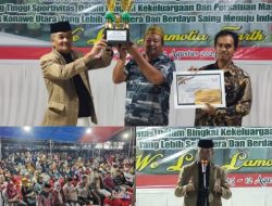 Tutup Porseni di Motui, Wabup Konut Ajak Masyarakat Kuatkan Rasa Kekeluargaan