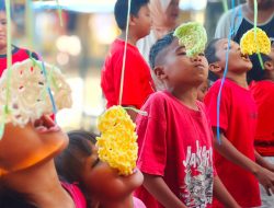 Kedai Mahar Gelar Lomba HUT Ke-79 RI di Bambaea, Bombana