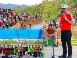 Diikuti 32 Peserta, H. Abuhaera Buka Lomba Dayung dan Katinting
