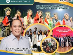 Kerja Nyata Ruksamin, Pemuda dan Mahasiswa Apresiasi Program Pendidikan Gratis
