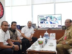 Bupati Bersama Kepala Bappeda dan BKAD Konut Sambangi Dirjen Bina Keuangan Kemendagri