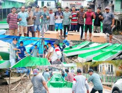 Anggota DPRD Konawe Utara Saksikan Penyerahan Bantuan Mesin Perahu untuk Nelayan