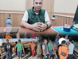 BPBD Buat Rakit untuk Pengendara di Sambandete Sesuai Perintah Bupati Konut