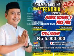 Silaturahmi Ramadhan, Sahabat Fendrik Session II Buka Turnamen Gratis di Andowia
