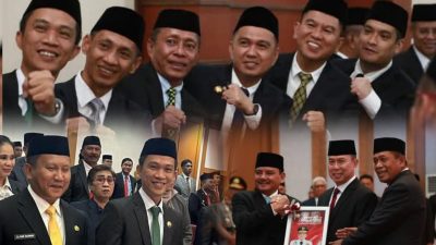 Bupati Konut Hadiri Sertijab Gubernur Sultra dan Rapat Paripurna DPRD Sultra
