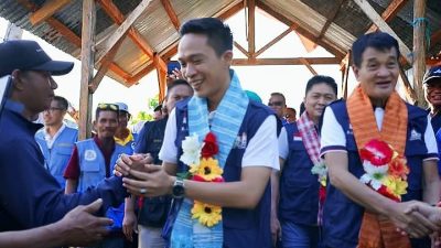 Bupati dan Wabup Konawe Utara Pro Aktif Dukung Program ASR-Hugua