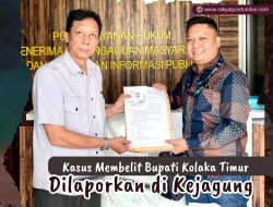 Kasus Dugaan Suap Bupati Kolaka Timur Dilaporkan di Kejagung