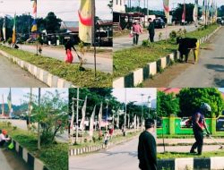 Pemerintah Kelurahan Wanggudu Gelar Aksi Bersih-bersih Menjelang Idul Fitri