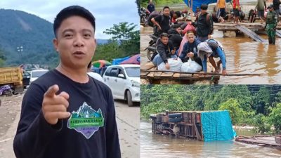 Masyarakat Konawe Utara Kecewa, Banjir di Jalan Trans Sulawesi Tak Kunjung Ditangani