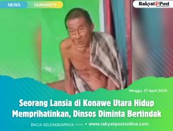 Seorang Lansia di Konawe Utara Hidup Memprihatinkan, Dinsos Diminta Bertindak