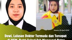 Dewi, Lulusan Doktor Termuda dan Tercepat di UGM, Bukti Tekad Tak Mengenal Batas