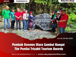Pemkab Konawe Utara Sambut Hangat Tim Penilai Trisakti Tourism Awards