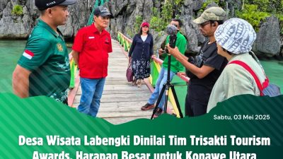 Desa Wisata Labengki Dinilai Tim Trisakti Tourism Awards, Harapan Besar untuk Konawe Utara
