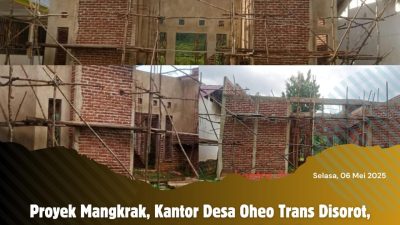 Proyek Mangkrak, Kantor Desa Oheo Trans Disorot, DPRD Konut Minta Evaluasi dan Audit Anggaran